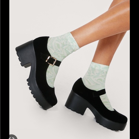 Topshop Shoes - Topshop Chunky platform Mary Janes shoes